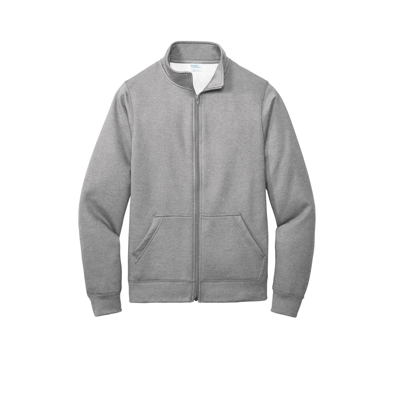 Port & Company® Core Fleece Cadet Full-Zip Adult Unisex Sweatshirt